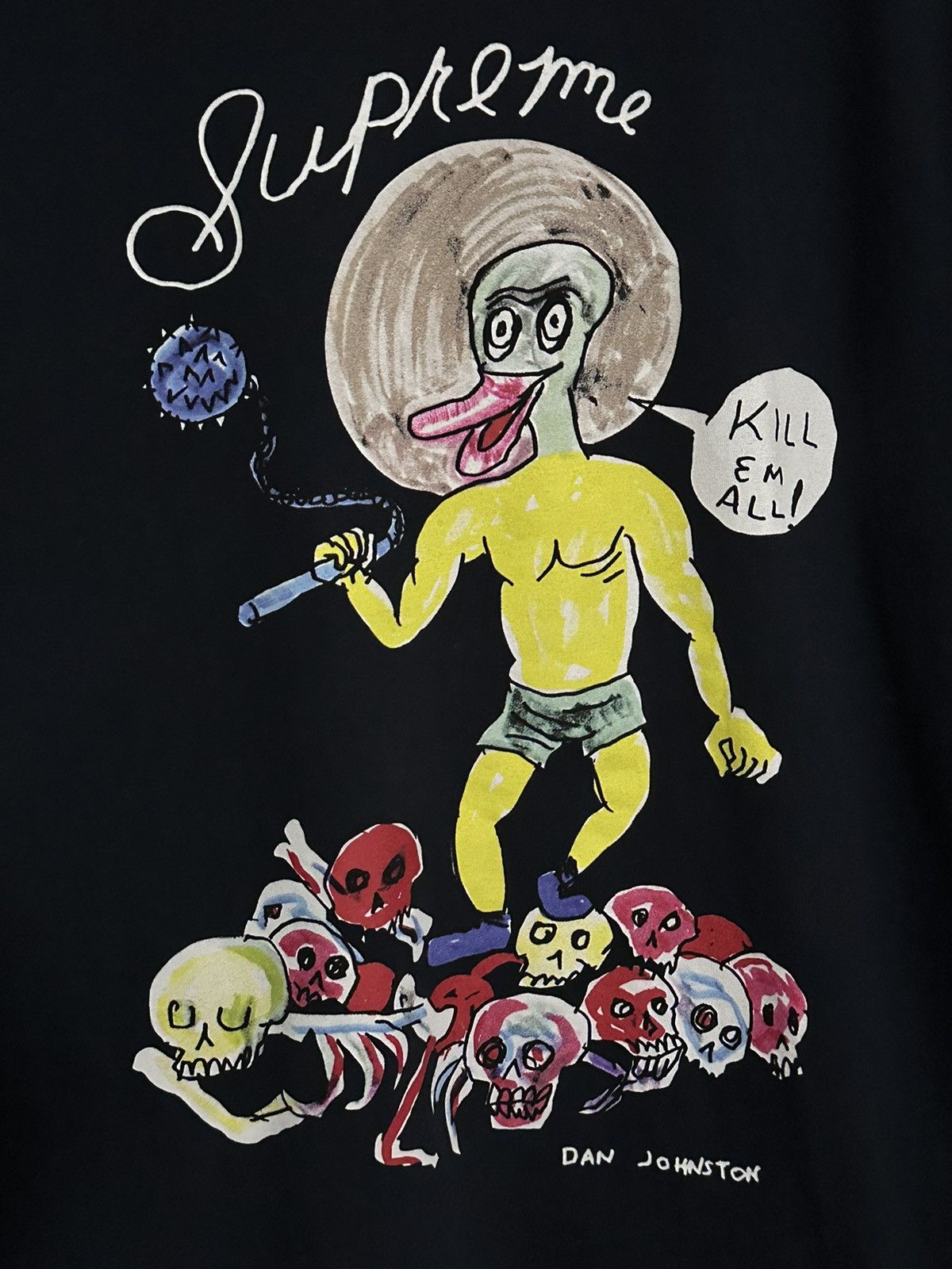 Supreme Supreme Daniel Johnston Kill ‘Em All Tee Size US XL / EU 56 / 4 - 2 Thumbnail