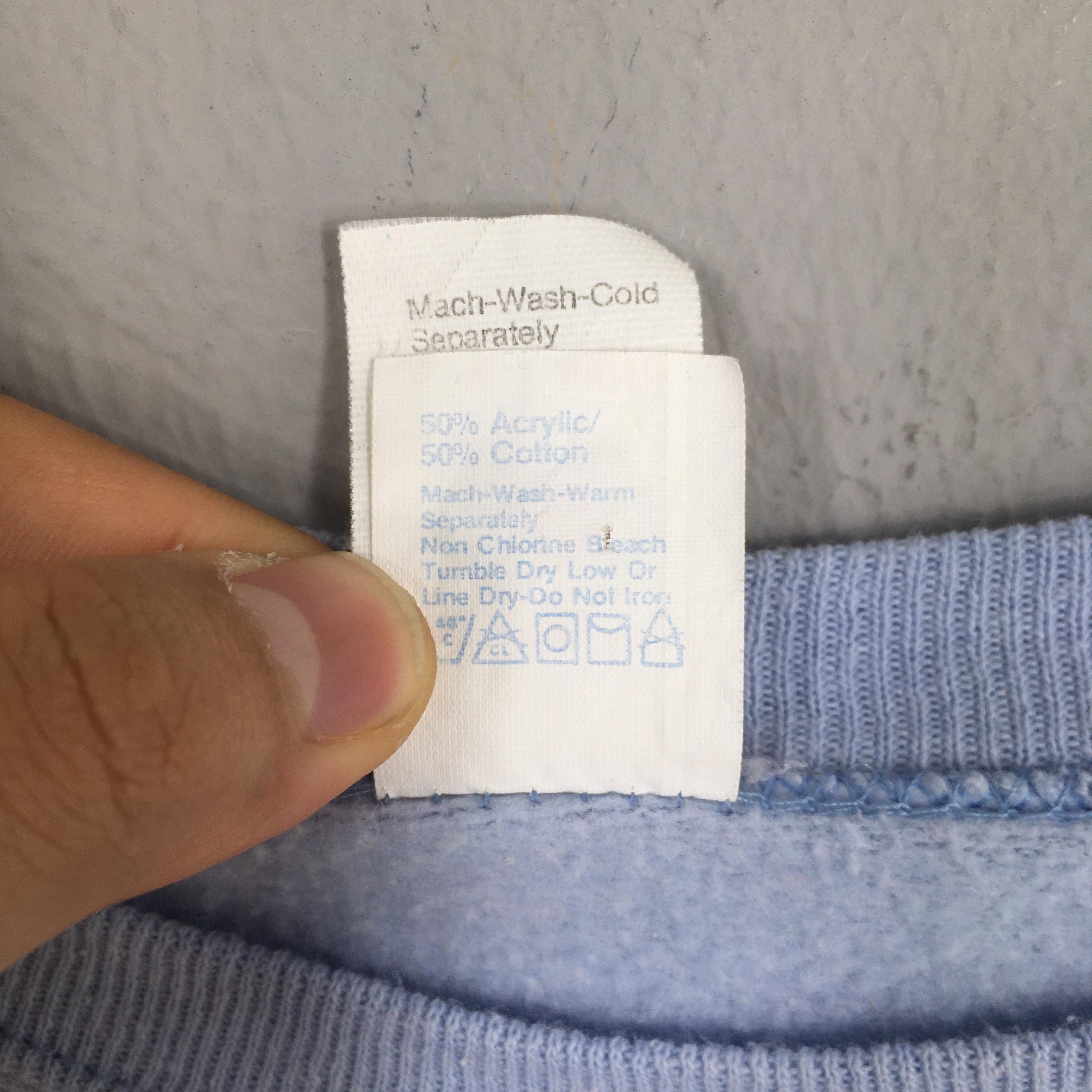 NCAA × Velva Sheen Vintage 90s North Carolina Tar Heels Sweatshirt Small Size US S / EU 44-46 / 1 - 7 Thumbnail