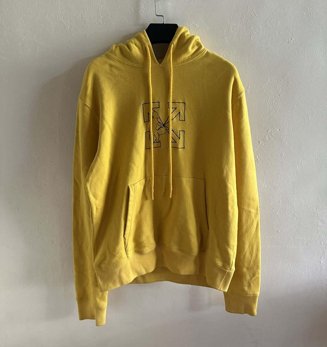 Off-White HOODIE OFF WHITE Size US S / EU 44-46 / 1 - 1 Thumbnail