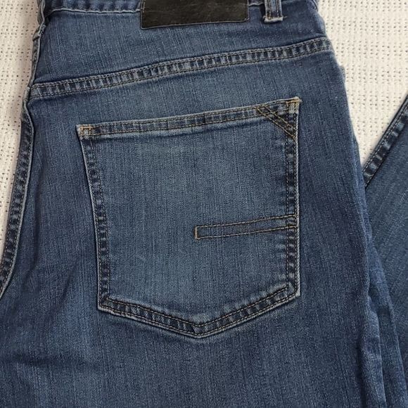 Calvin Klein Calvin Klein Sz 34x32 Straight Blue Jeans Size US 34 / EU 50 - 2 Thumbnail