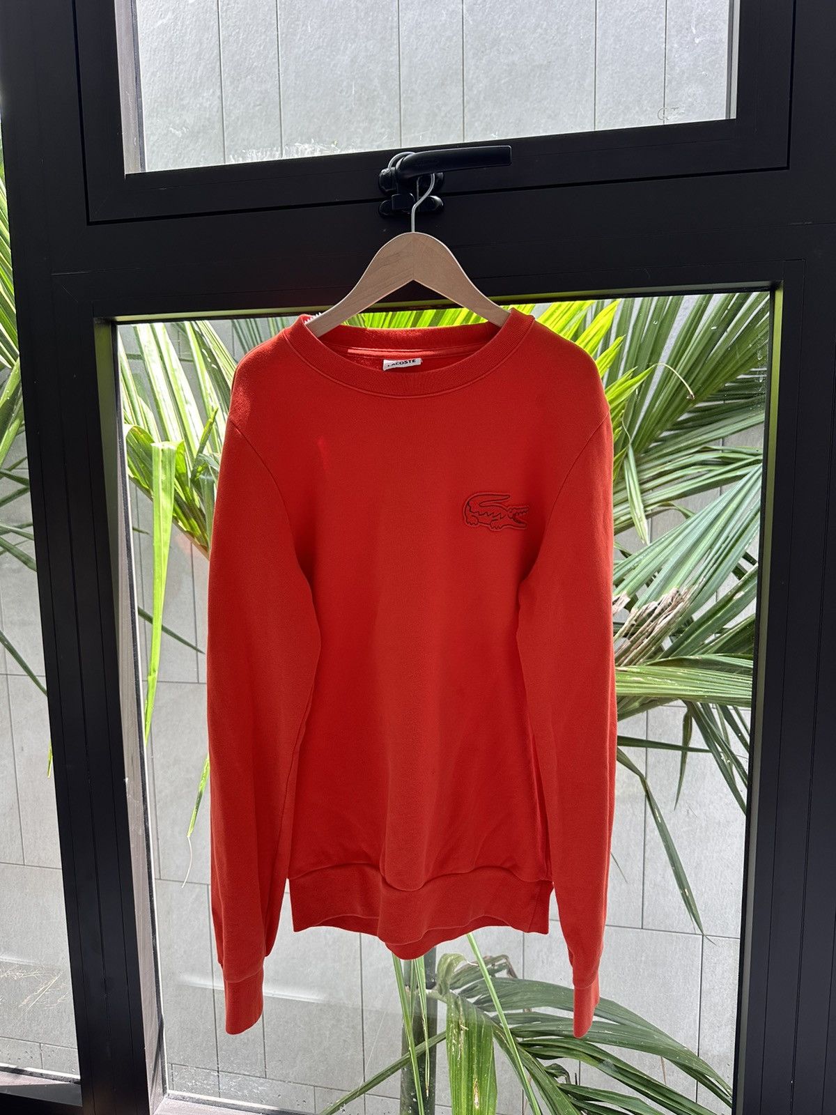 Lacoste × Vintage LACOSTE VINTAGE BIG LOGO STREETWEAR SWEATSHIRT Size US S / EU 44-46 / 1 - 2 Thumbnail
