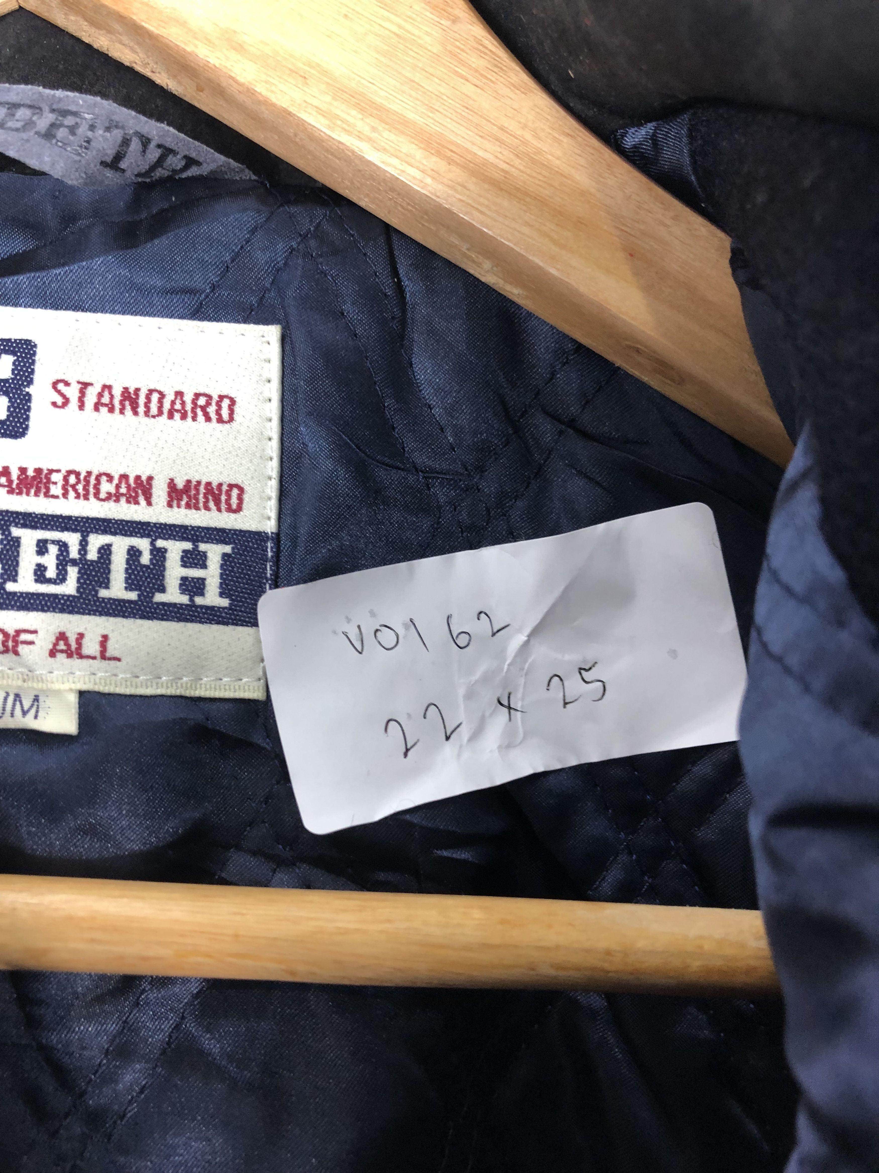 Macbeth Macbeth 90s Varsity Jacket Patches Leather Sleeve V0162 Size US M / EU 48-50 / 2 - 13 Thumbnail