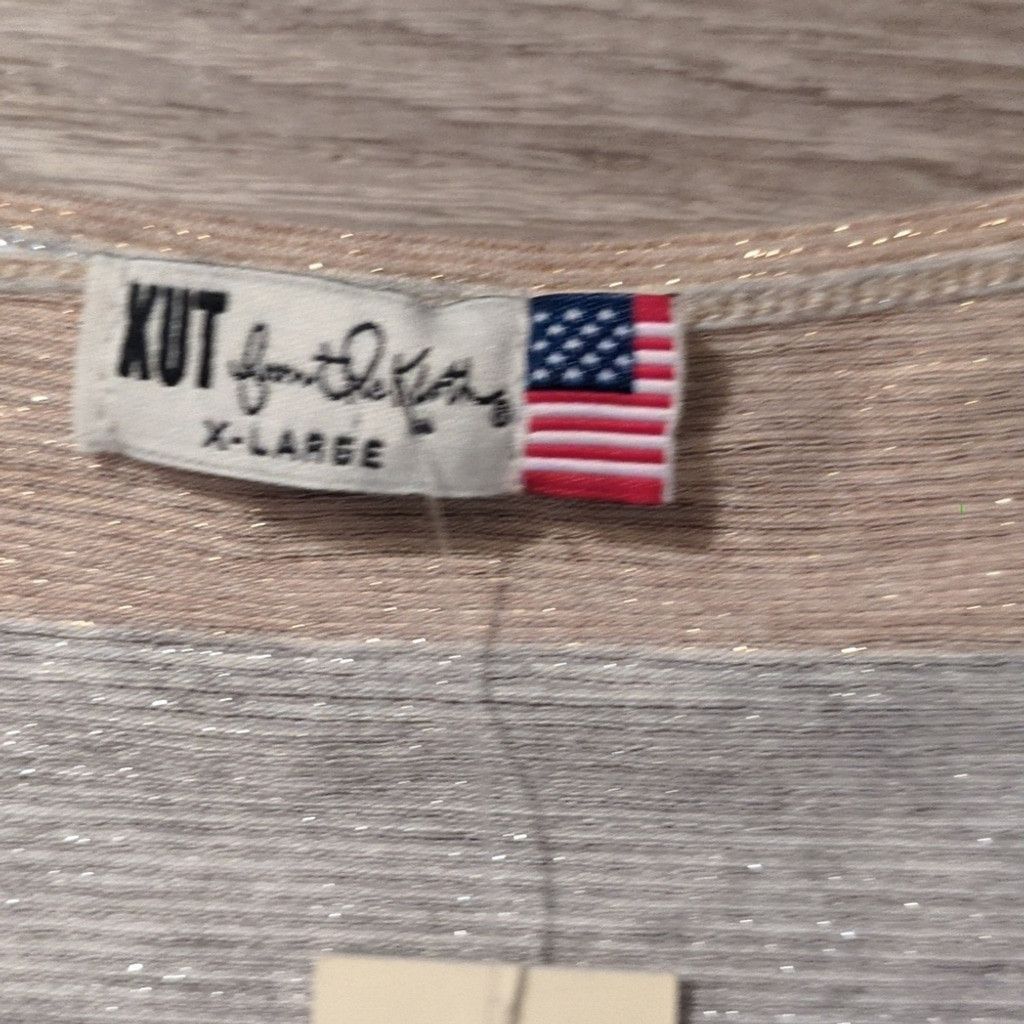 Other Kut From The Kloth Striped Long Sleeve Top Size XL Size XL / US 12-14 / IT 48-50 - 3 Thumbnail