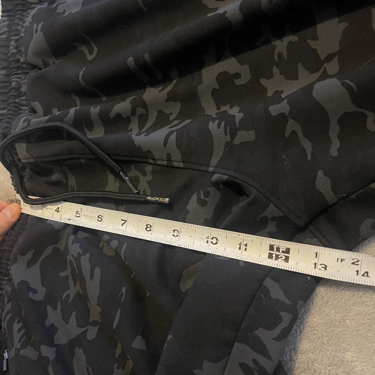 Other Camo Sweatpants Men 2XL Black Streetwear Workout Gym (36x31) Size US 36 / EU 52 - 6 Thumbnail