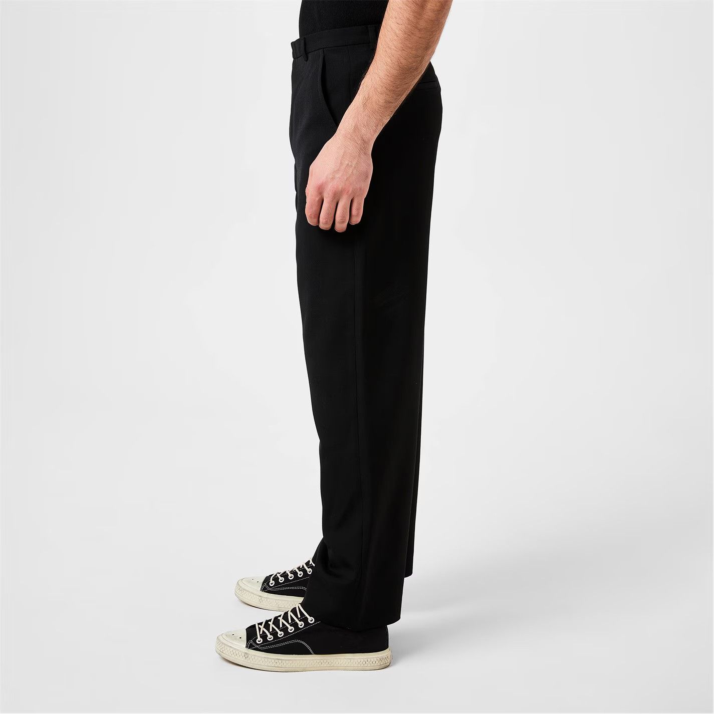 Acne Studios o1g2r1mq0825 Prop Trousers in Black Size US 34 / EU 50 - 4 Thumbnail