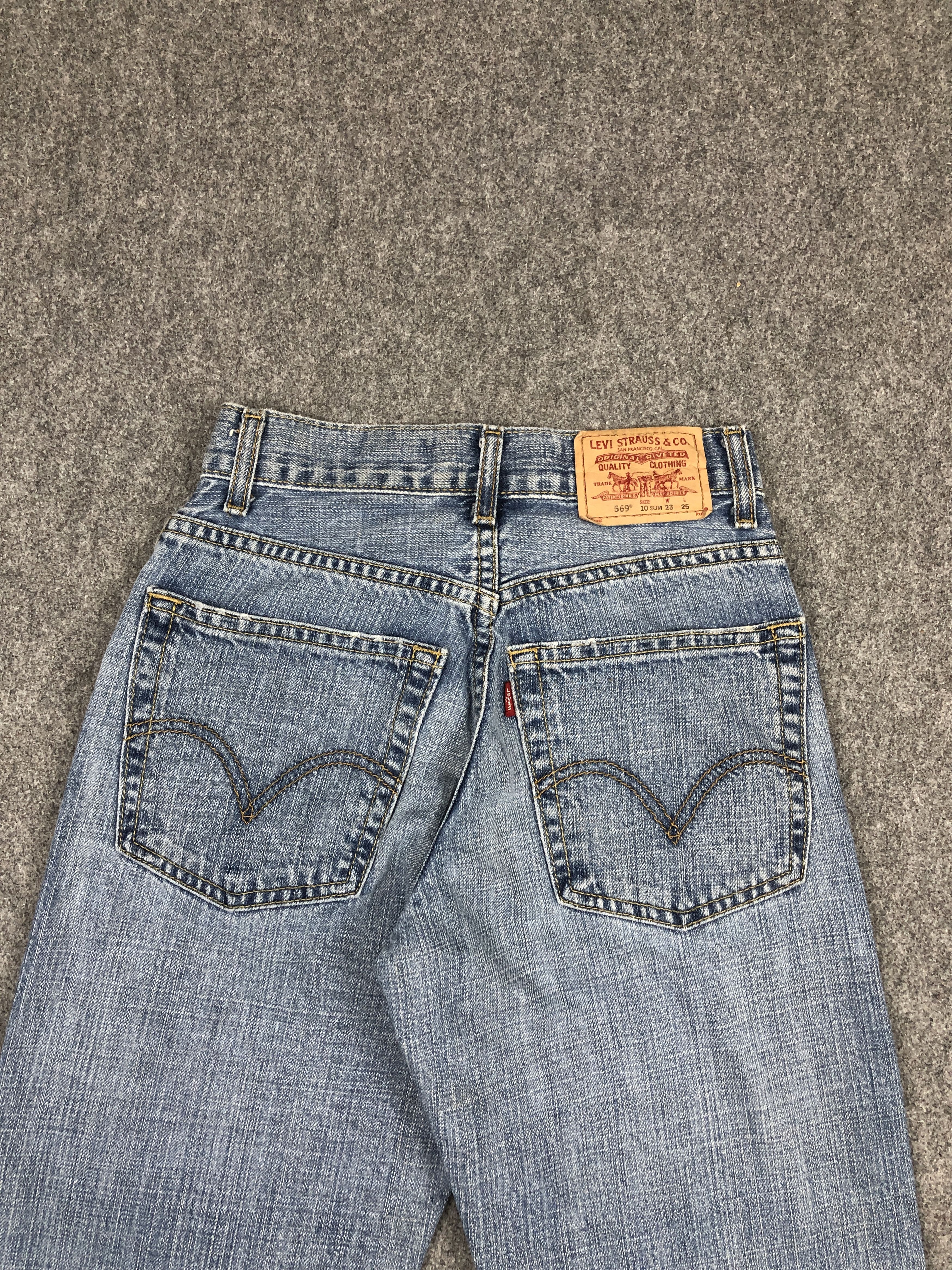 Levi's Vintage Levis 569 Loose Straight Jeans DP2351 Size US 26 / EU 42 - 4 Thumbnail