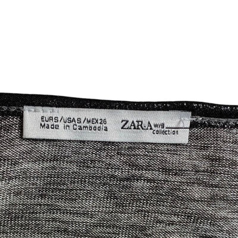 Zara ZARA Collection Women's Small Oversized Tunic Top Art Design Size S / US 4 / IT 40 - 9 Thumbnail