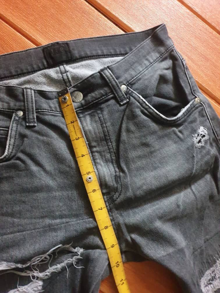 Japanese Brand 💥Lee riders custom zipper leg distressed jeans Size US 30 / EU 46 - 11 Thumbnail