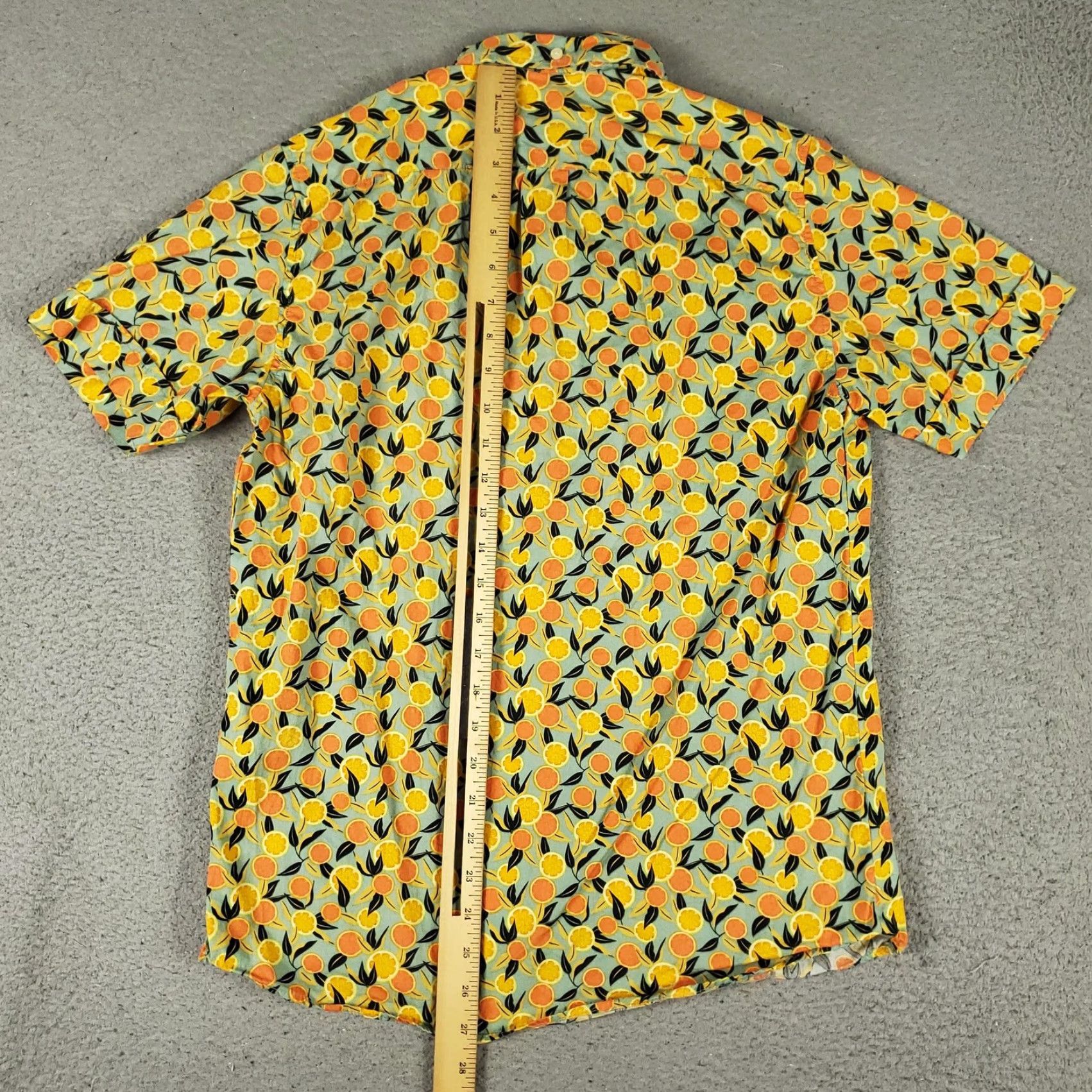 Vintage Kennington Men's Short Sleeve Shirt Cotton Floral Print Summer Tropical 90s Button-Up Small Size US S / EU 44-46 / 1 - 3 Thumbnail