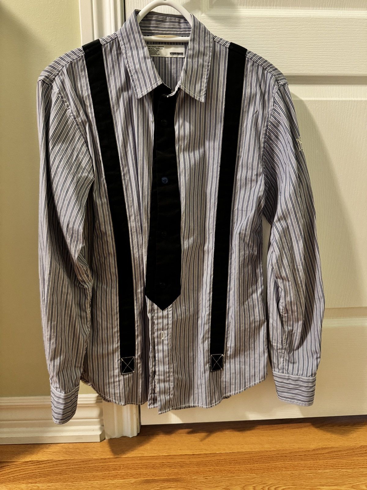 Neighborhood Neighborhood tie blue shirt | Grailed