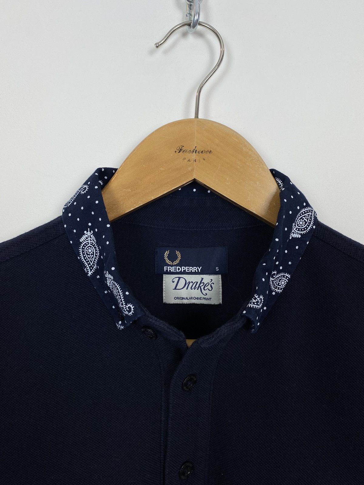 Fred Perry Fred Perry Drake’s Original Archive Polo Shirt Size S Blue Size US S / EU 44-46 / 1 - 3 Thumbnail