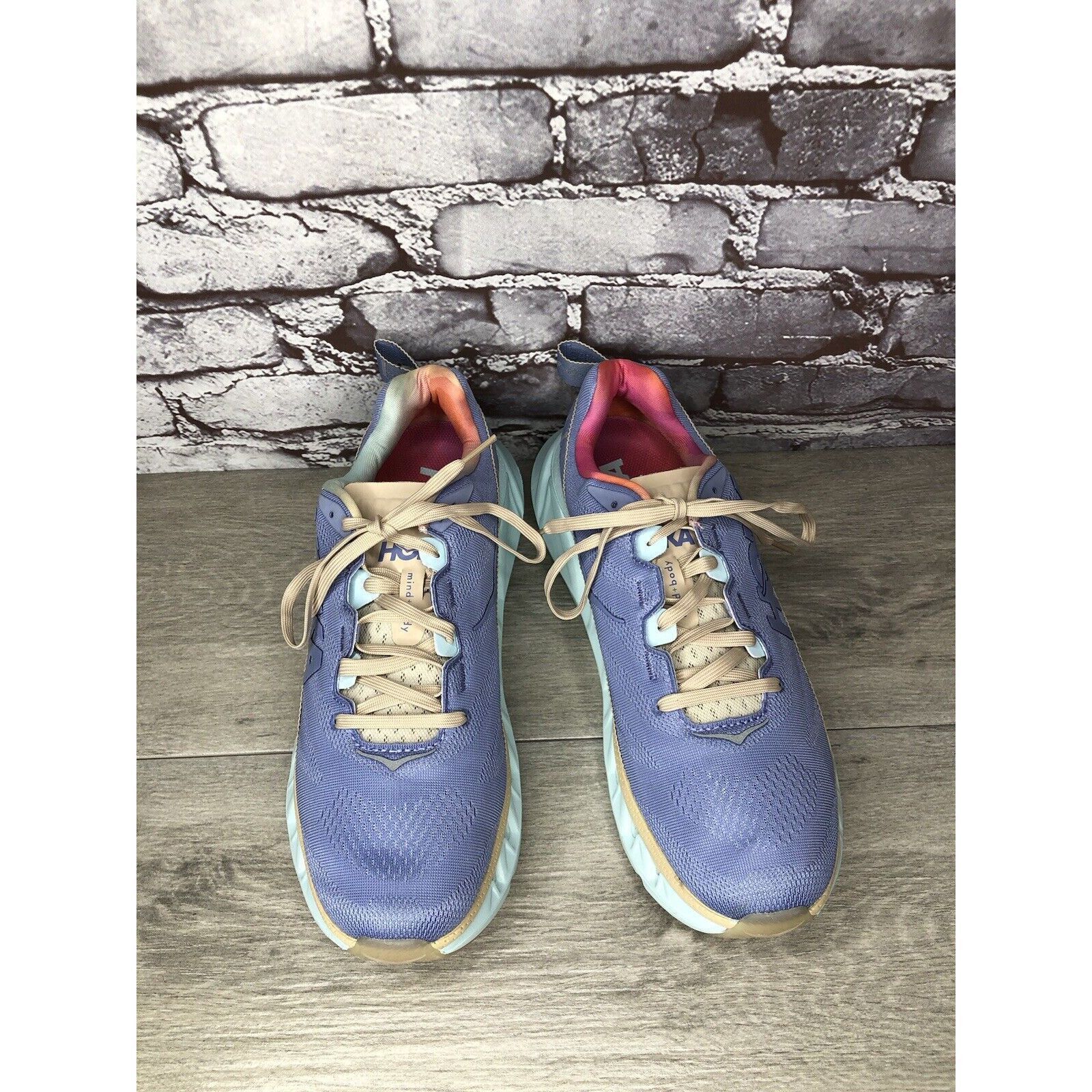 Hoka Hoka Elevon 2 Mental Health Purple Bluegrass Sneakers Men Sz Size US 10.5 / EU 43-44 - 13 Thumbnail