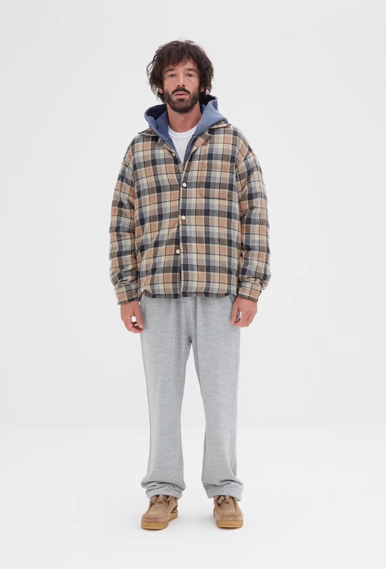 Visvim VISVIM 25SS KEESEY CHECK DOWN JKT White Down Size US XL / EU 56 / 4 - 8 Thumbnail