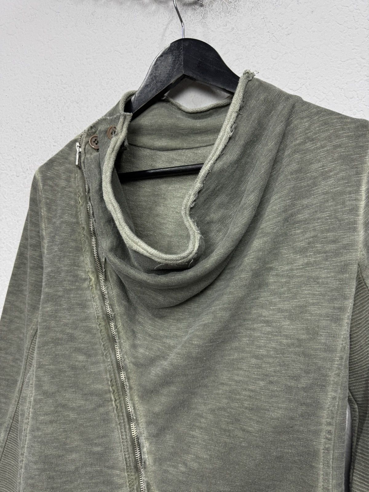Diesel Vintage Hoodie Long Sleeve Zip Metal Rock Owens Style Size M / US 6-8 / IT 42-44 - 6 Thumbnail
