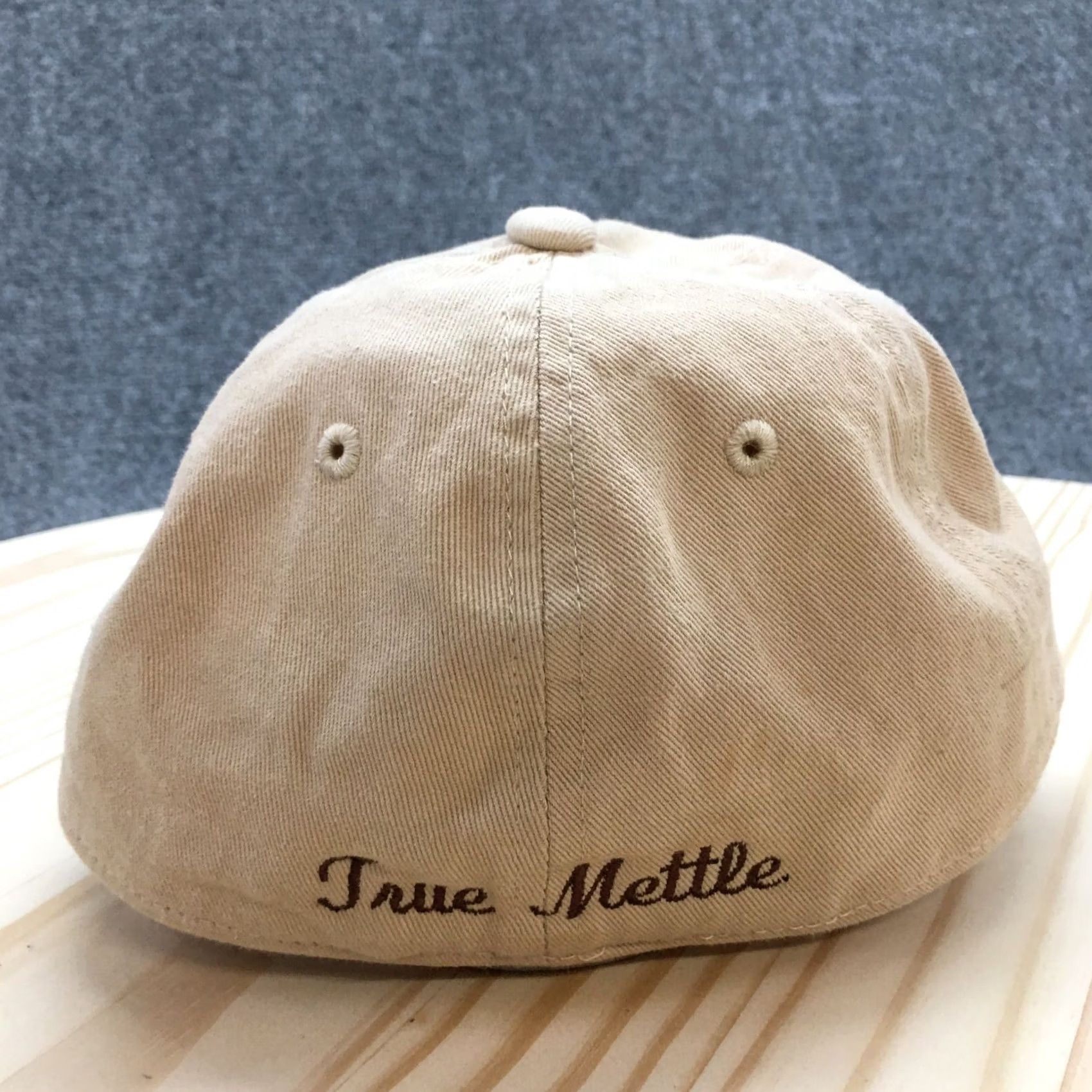 Logo 7 Baseball Cap True Mettle Mens Beige OS Adjustable Curved Brim Embroidered Logo Size ONE SIZE - 7 Thumbnail