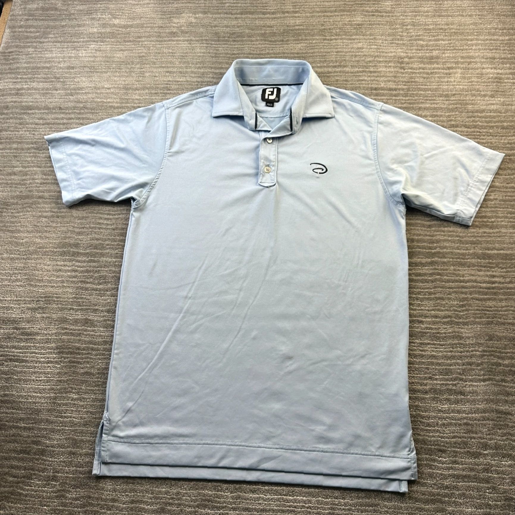 Footjoy FootJoy Polo Shirt Mens Small Blue Golf Performance Disney Size US S / EU 44-46 / 1 - 2 Thumbnail