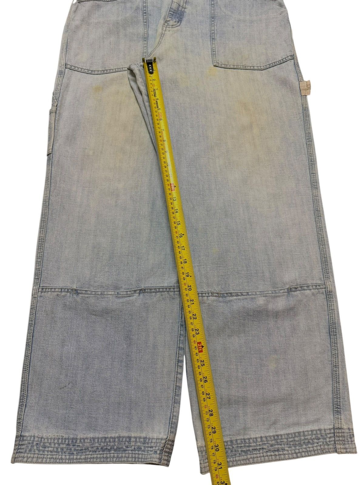 JNCO Vintage Japanese Brand Carpenter Faded Wash Wide Leg Baggy Size US 36 / EU 52 - 12 Thumbnail