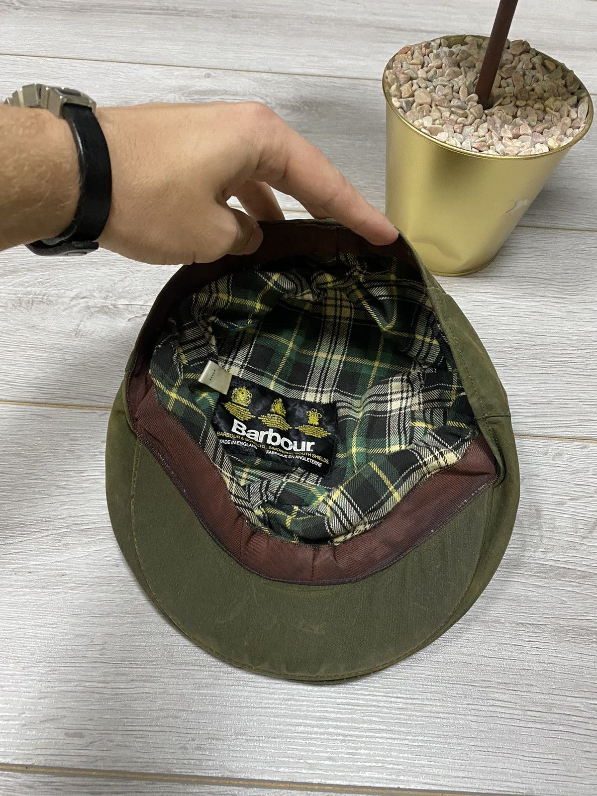 Barbour Barbour beretta England waxed hat cap vintage Size ONE SIZE - 3 Thumbnail