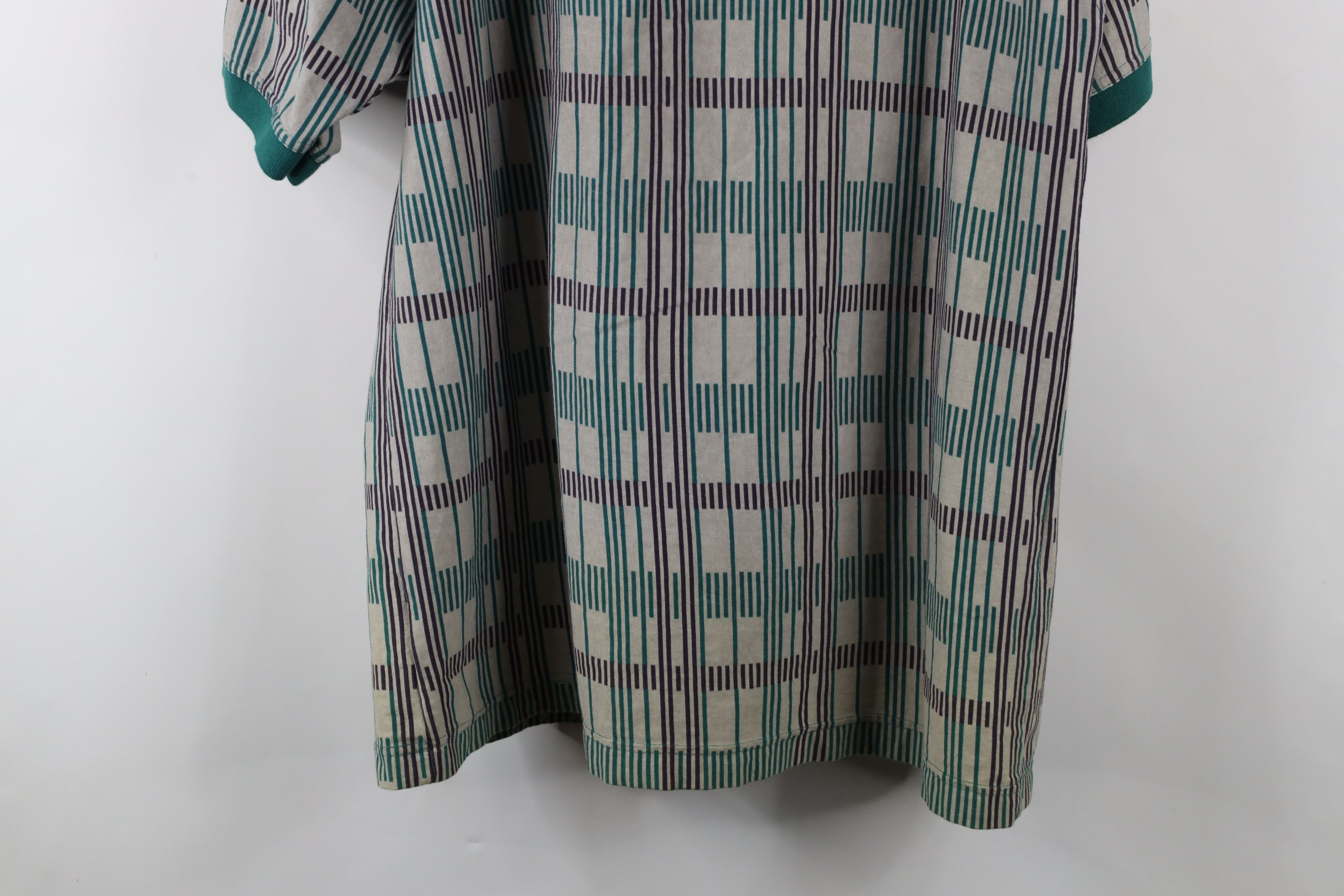 Vintage Vintage 90s Streetwear Short Sleeve Henley Ringer T-Shirt Size US L / EU 52-54 / 3 - 11 Thumbnail