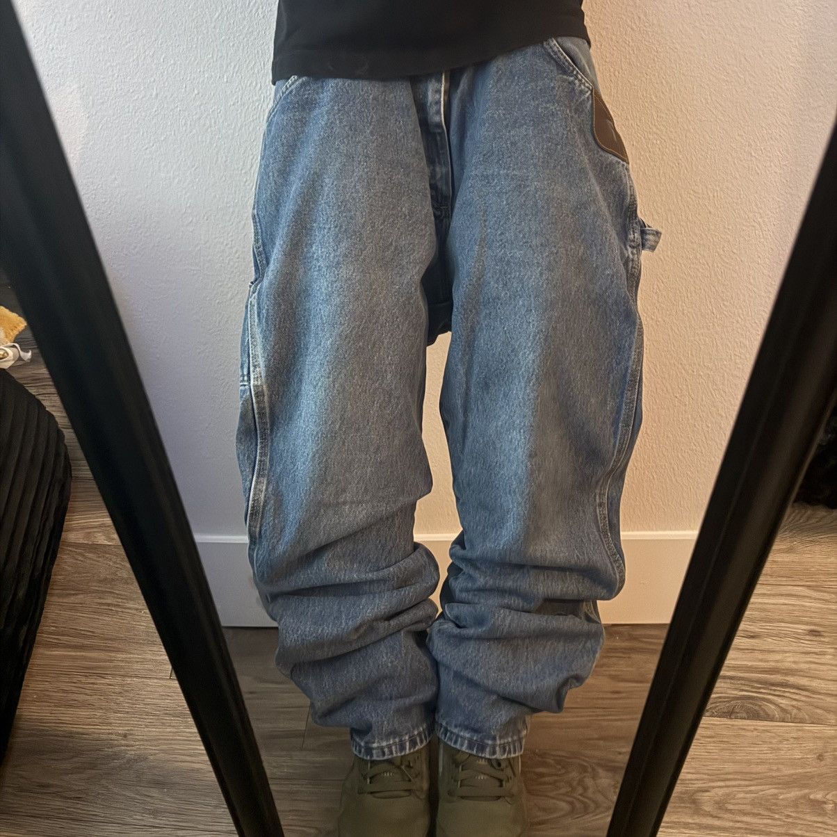 Other Vintage Y2K/2000s Baggy Medium Wash Skater Streetwear Jeans! Size US 34 / EU 50 - 1 Thumbnail