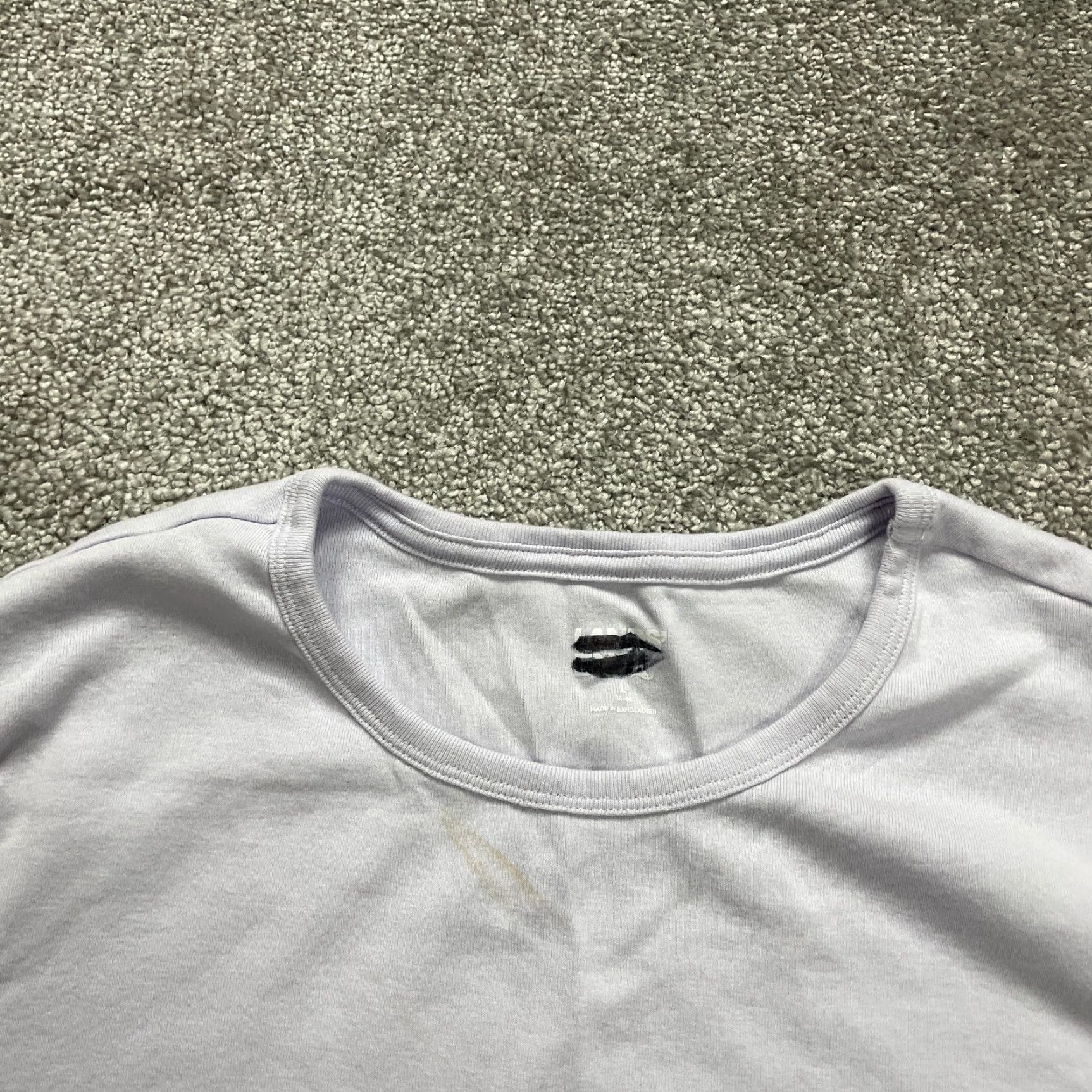 Lands' End VINTAGE Lands' End Women's T-Shirt Casual Short Sleeve Cotton Purple Large Shirt Size L / US 10 / IT 46 - 3 Thumbnail
