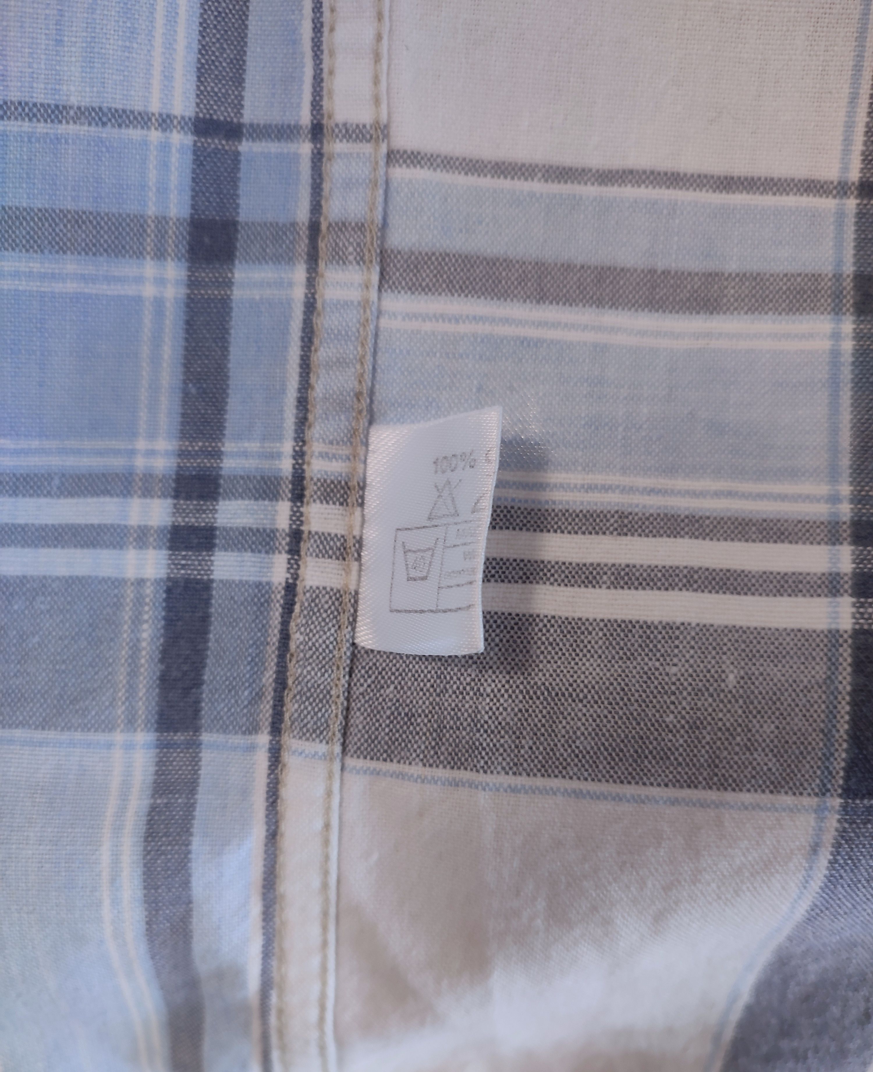 Burberry Burberry Blue Plaid Nova Check Button Up Shirt Vintage Size US L / EU 52-54 / 3 - 5 Thumbnail