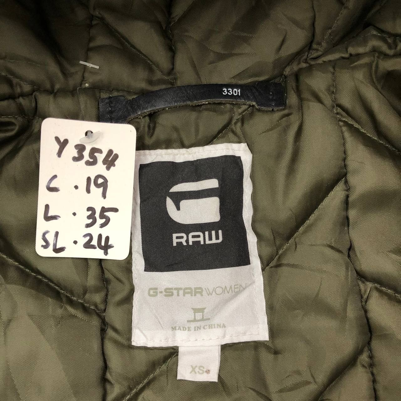 G-Star × Japanese Brand Y354 G STAR RAW PARKA DOWN JACKET Size XS / US 0-2 / IT 36-38 - 14 Thumbnail
