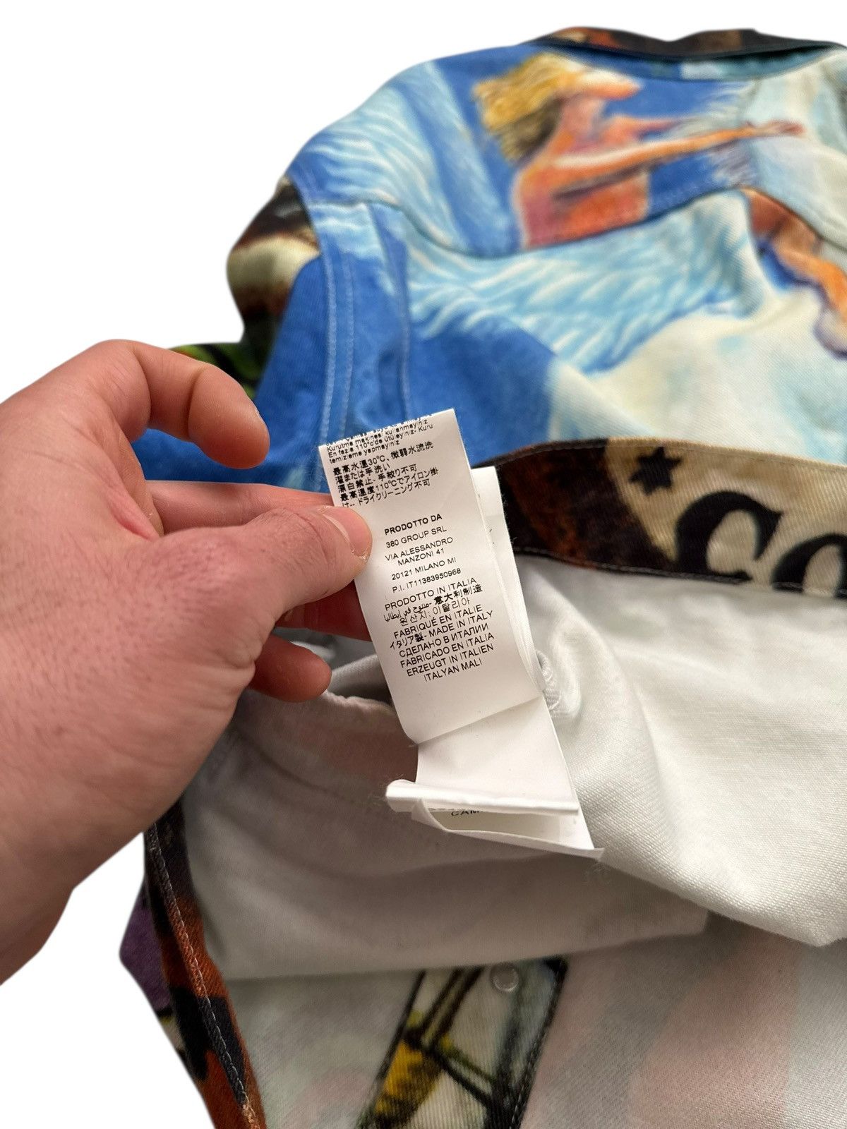 424 Sample Behold A Pale Horse Zip Arm Trucker Size US L / EU 52-54 / 3 - 14 Thumbnail