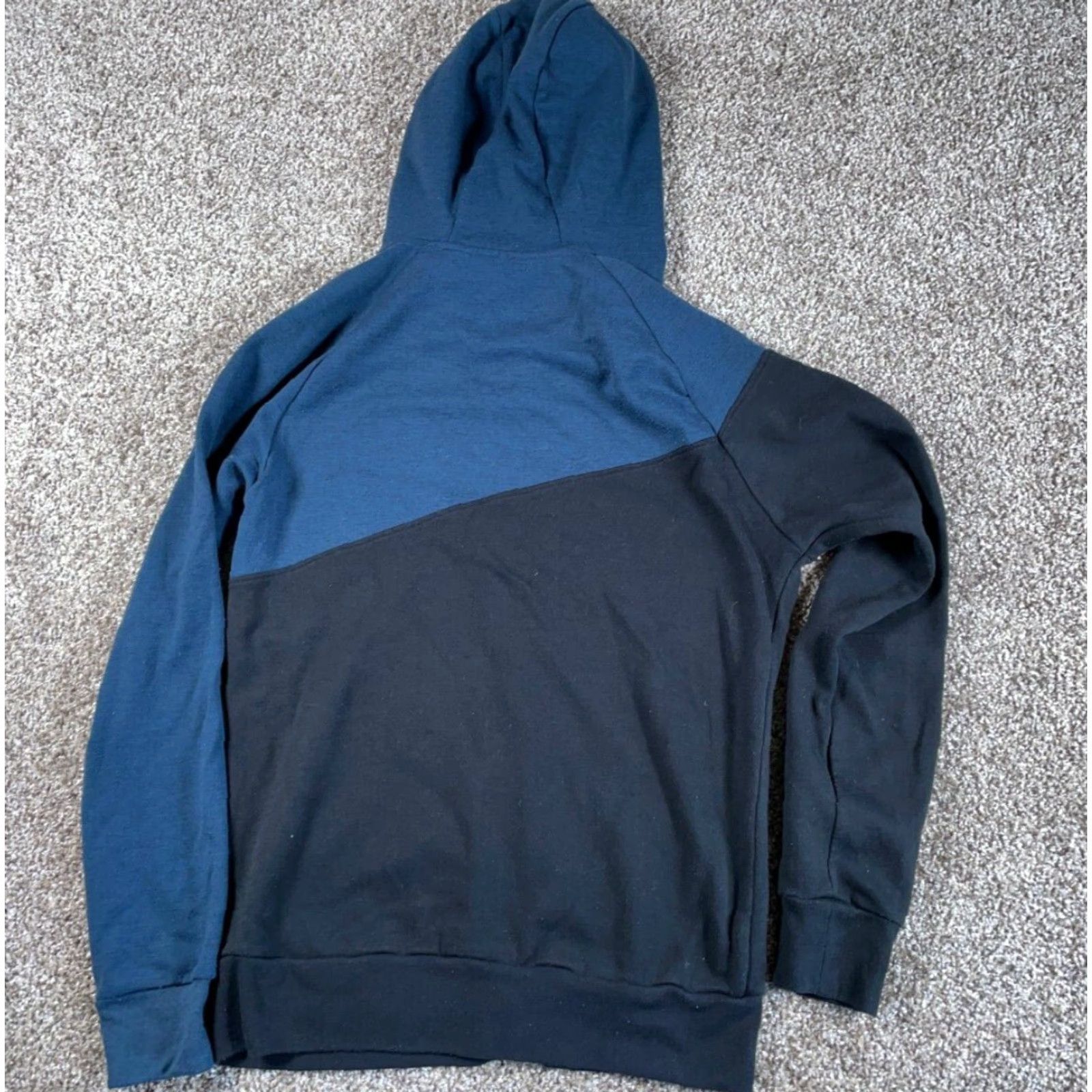 Vintage Alphalete Hoodie High Neck Zip Up Adult Medium Black Blue Sweatshirt Athleisure Size US M / EU 48-50 / 2 - 3 Thumbnail