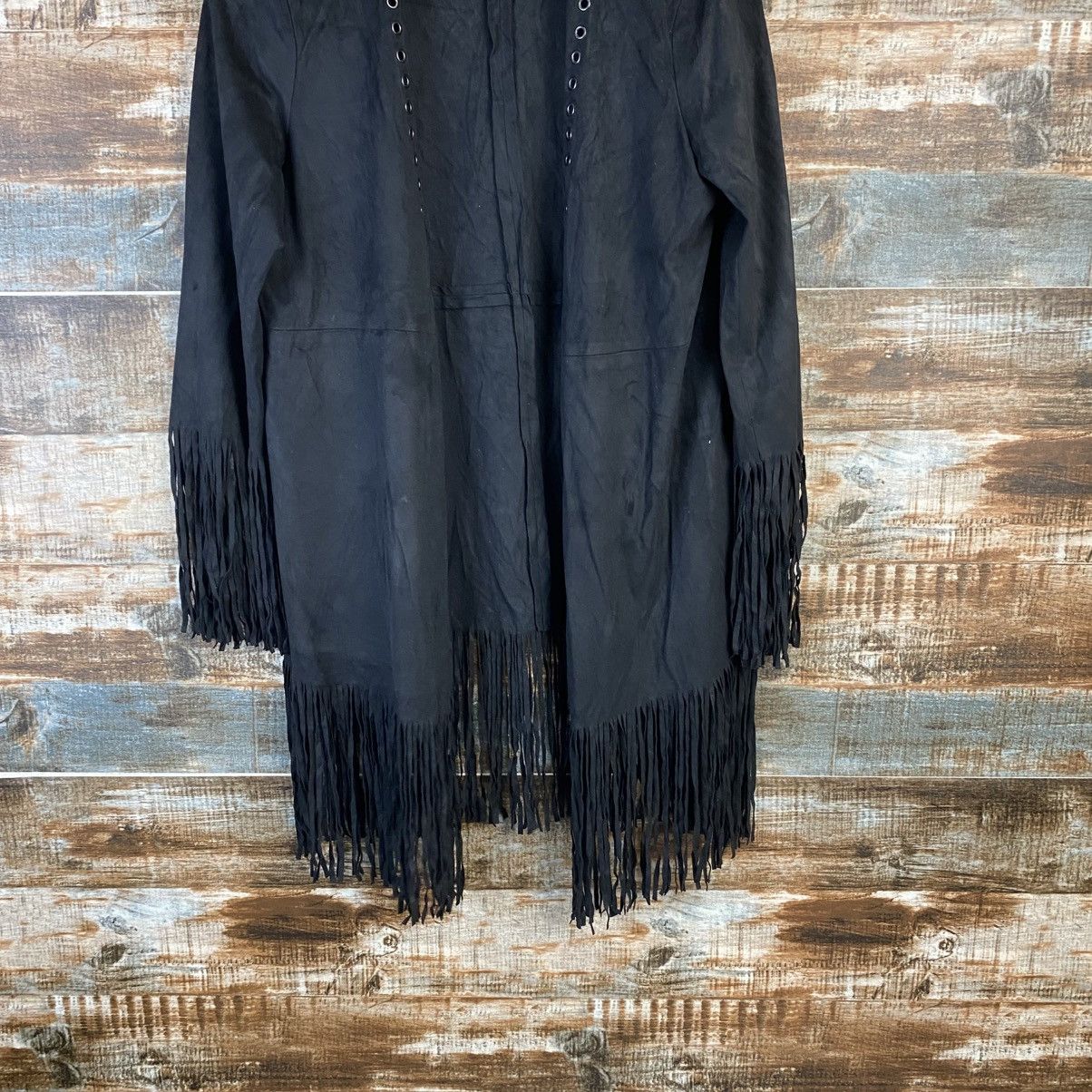 Vintage DL Japan streetwear cardigan Black #C1141 Size M / US 6-8 / IT 42-44 - 3 Thumbnail
