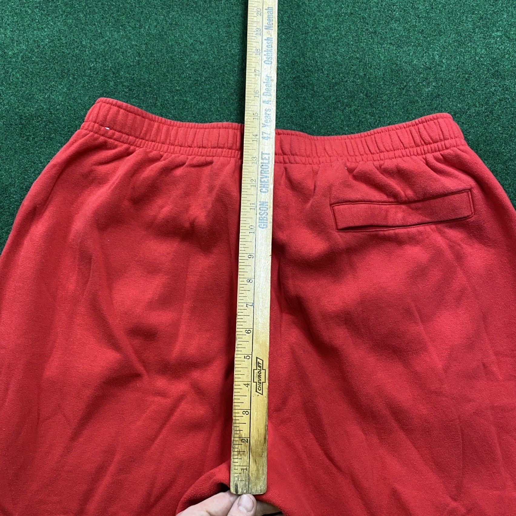 Nike VINTAGE Nike Sweatpants Mens XL Red Y2K Baggy Track Pants Joggers 34x28 5-Pocket Design Classic Fit Womens Mens boys? Size US 36 / EU 52 - 7 Thumbnail