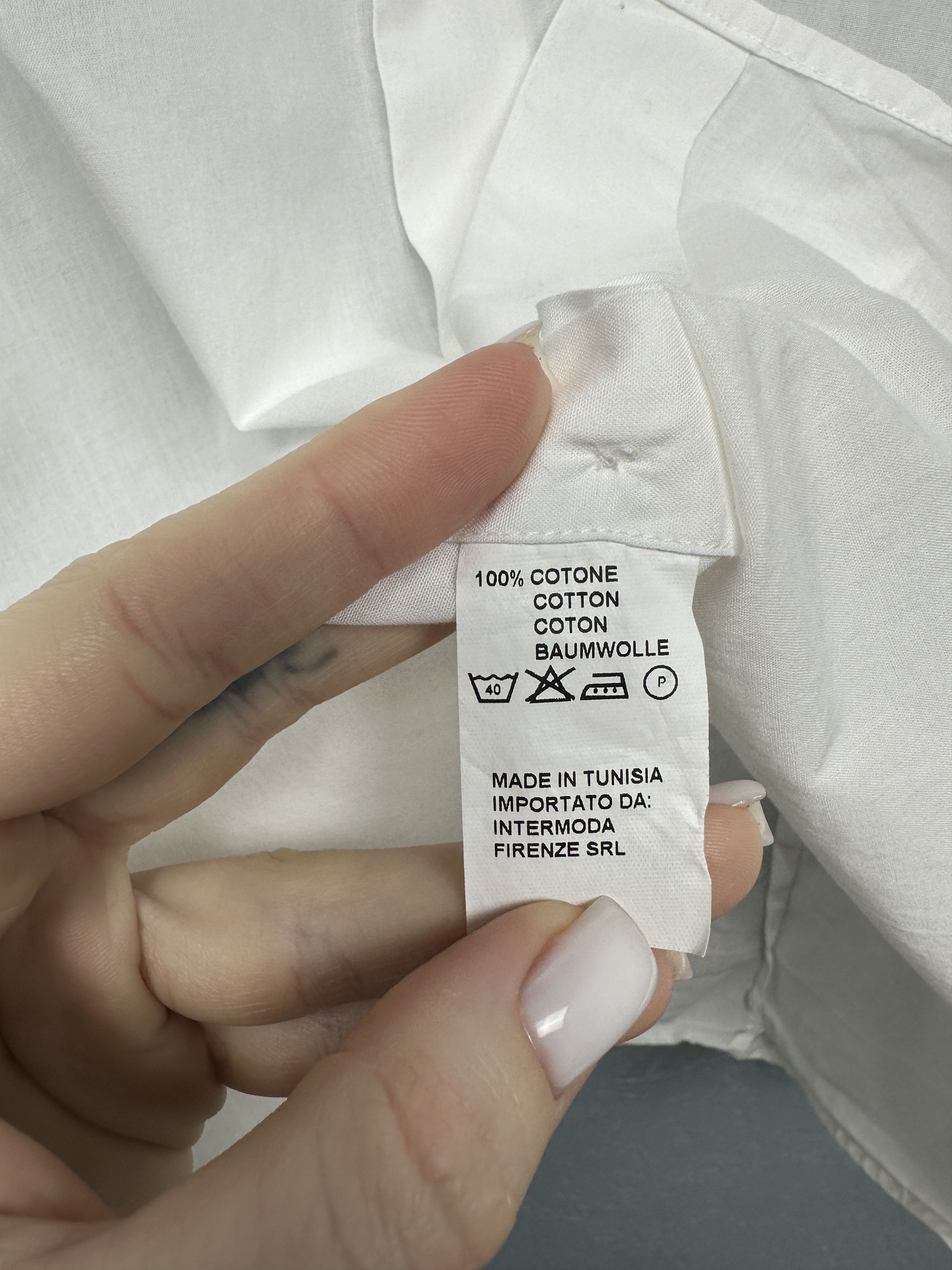 Aquascutum Aquascutum Mens Long Sleeve White Shirt Size US L / EU 52-54 / 3 - 6 Thumbnail