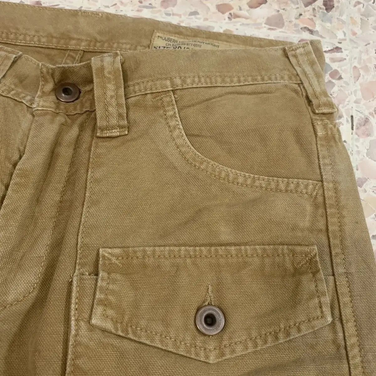 Vintage Rugged Trousers Canvas Japanese Vintage Faded Bush Pants Size US 30 / EU 46 - 7 Thumbnail