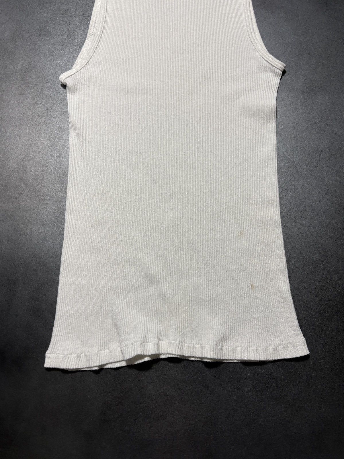 Hanes 1980s Vintage Hanes Tank Top 80s Made in USA Wife Sleeveless Size US M / EU 48-50 / 2 - 11 Thumbnail
