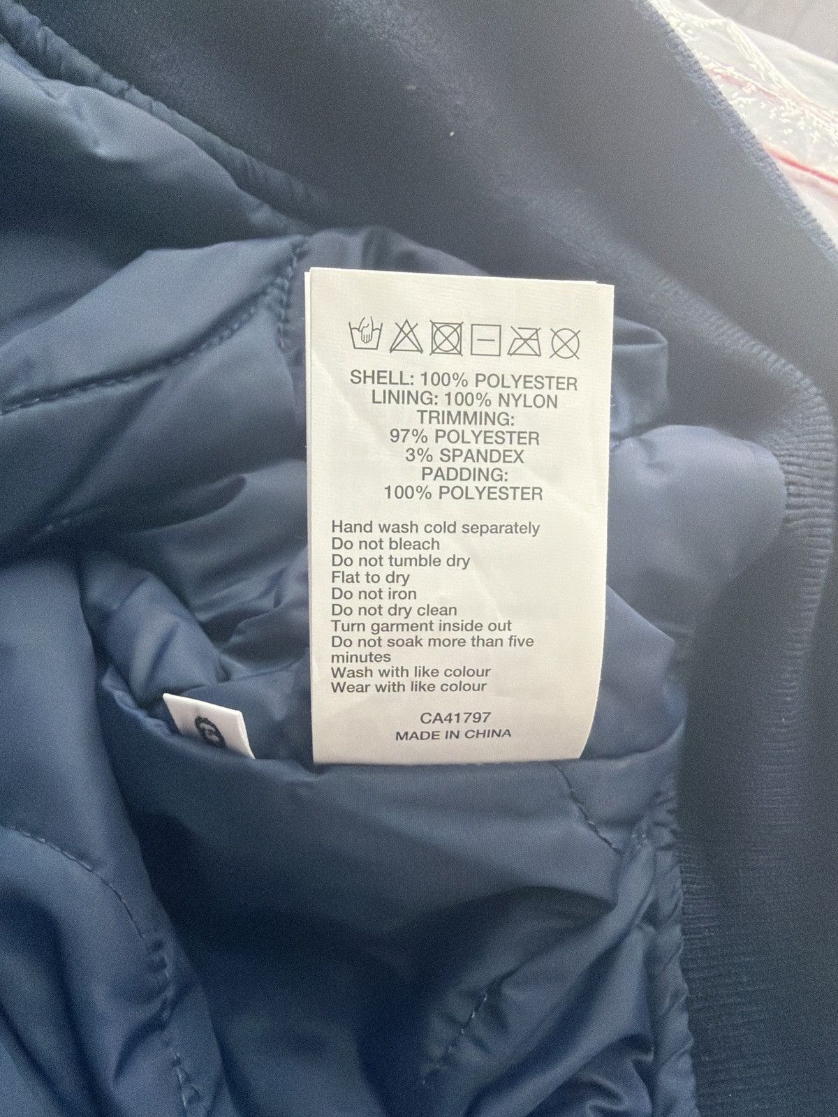 Aape Aape Bomber Jacket Navy Moonface Size US XL / EU 56 / 4 - 5 Thumbnail