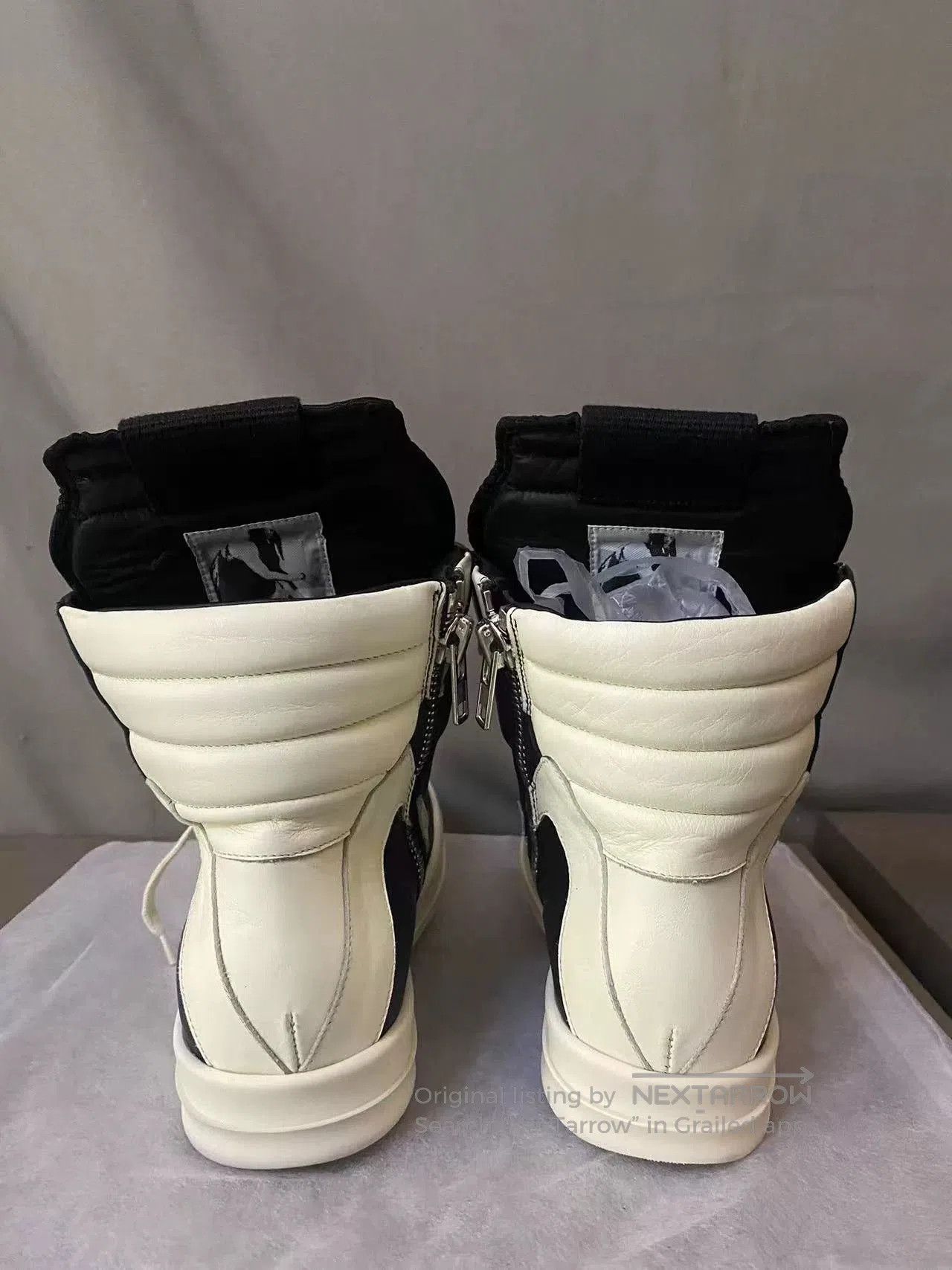 Rick Owens Rick Owens Leather Sneakers Size 36.5. Size US 6.5 / EU 39-40 - 4 Thumbnail