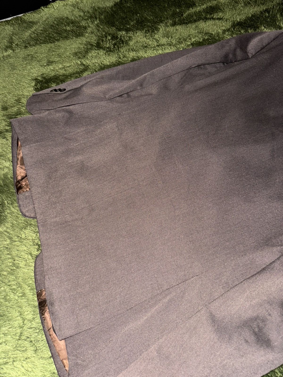 Tommy Hilfiger [40R] Tommy Hilfiger USA Two-Button Classic Fit Blazer Brown Size 40R - 10 Thumbnail