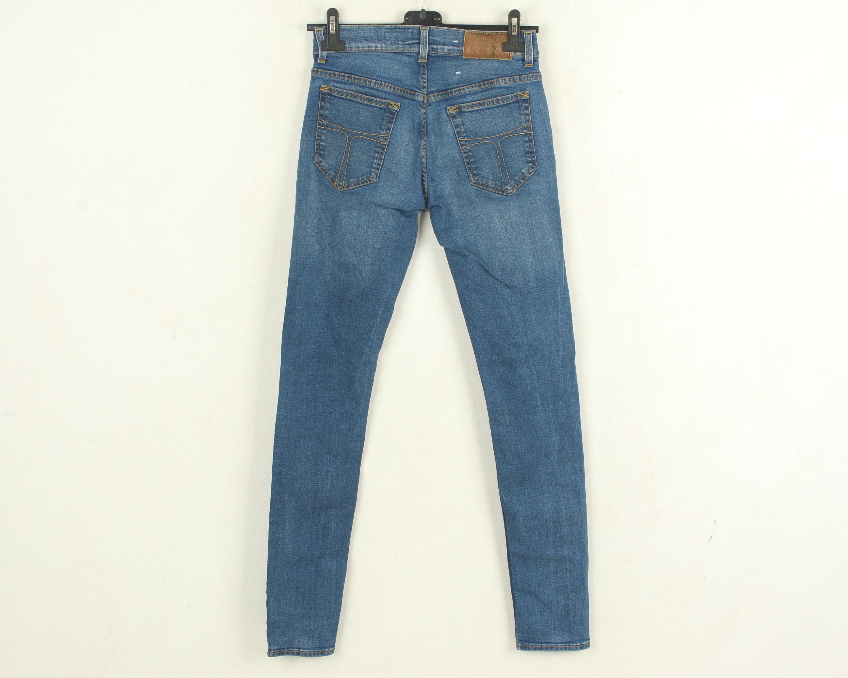 Tiger of Sweden Slim Women W29 L32 Jeans Slim Pants Trousers Mid Rise Zip Size 29" - 3 Thumbnail