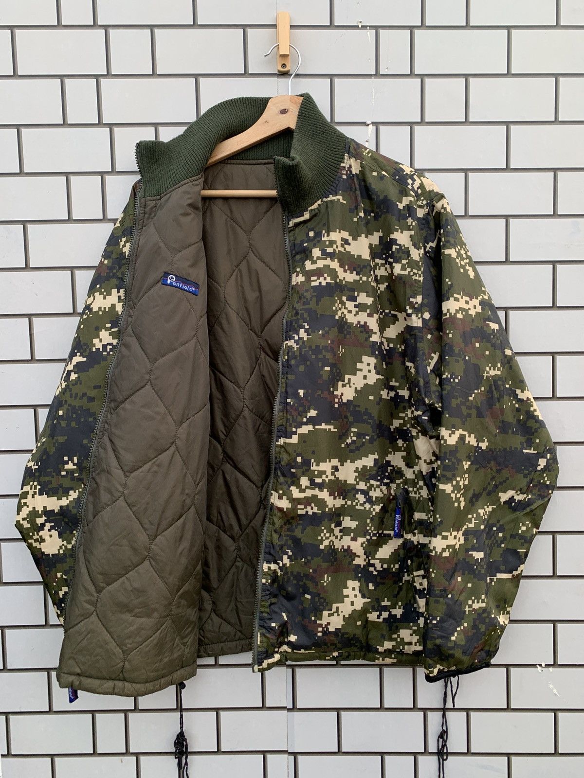 Penfield Vintage Penfield Camo Reversible Puffer Jacket Size US L / EU 52-54 / 3 - 5 Thumbnail