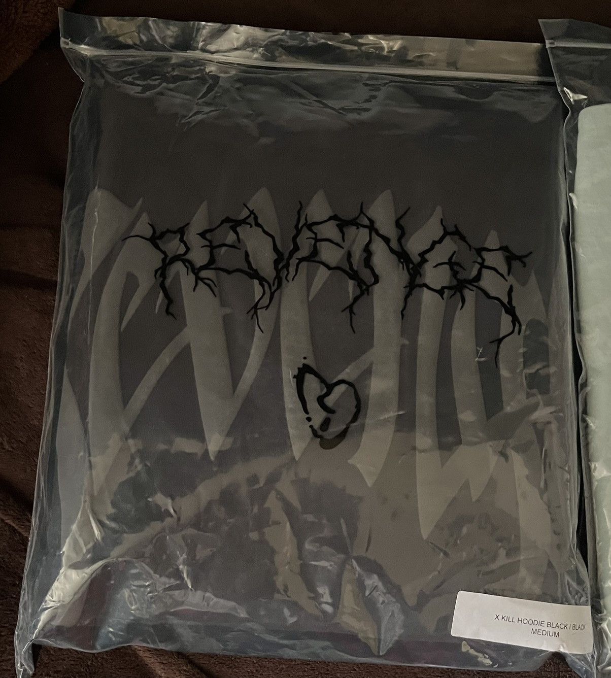 image of Revenge X Black On Black “Funeral” Kill, Men's (Size Medium)