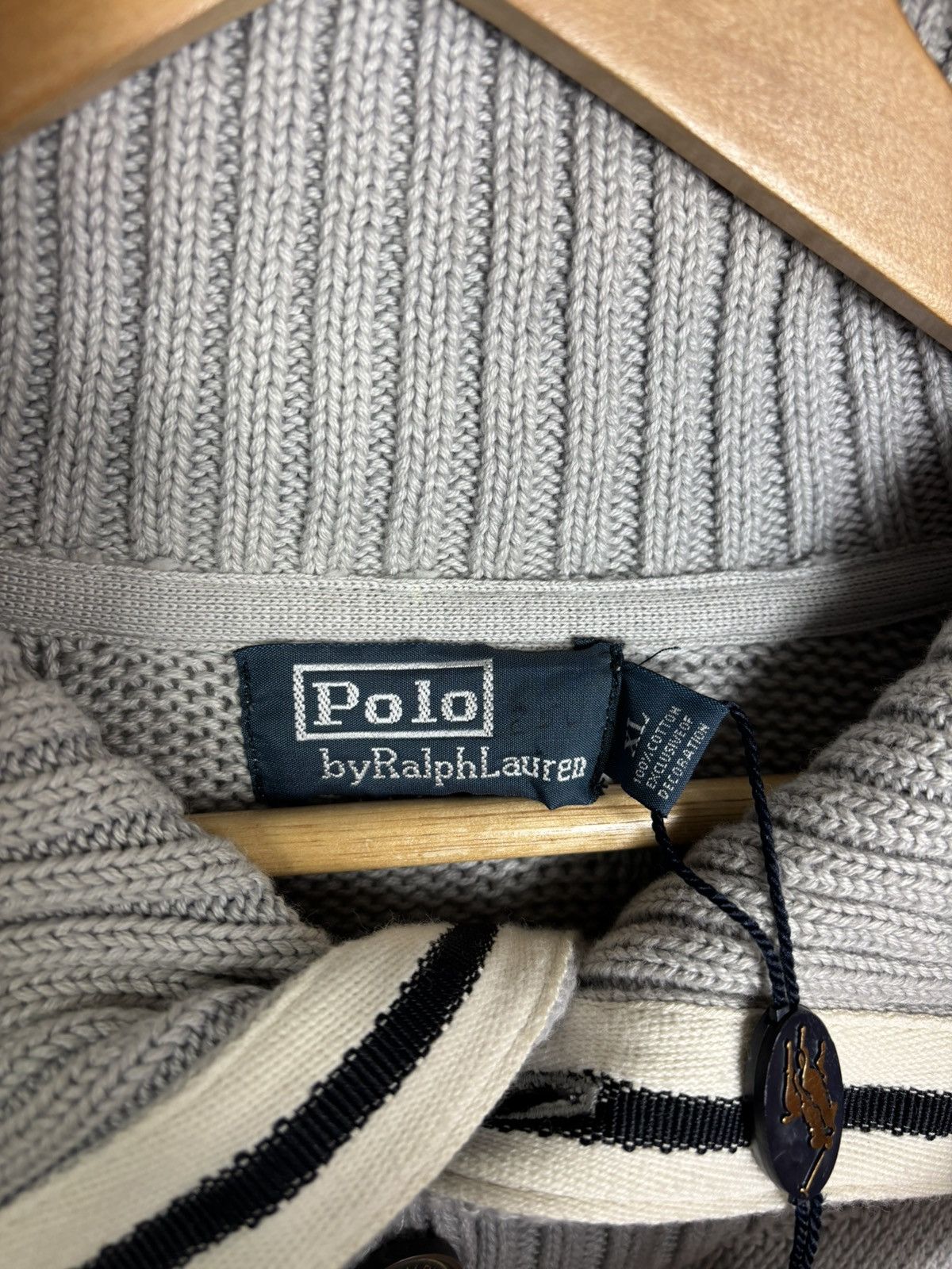 Polo Ralph Lauren Polo Ralph Lauren Pullover Sweater Knit Gray Men’s Size XL Size US XL / EU 56 / 4 - 6 Thumbnail