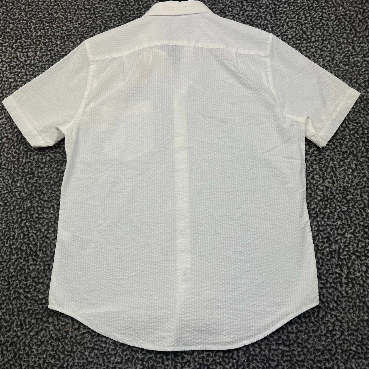 Nautica Nautica Button Down Shirt Men White Short Sleeve Collared S Size US S / EU 44-46 / 1 - 2 Thumbnail