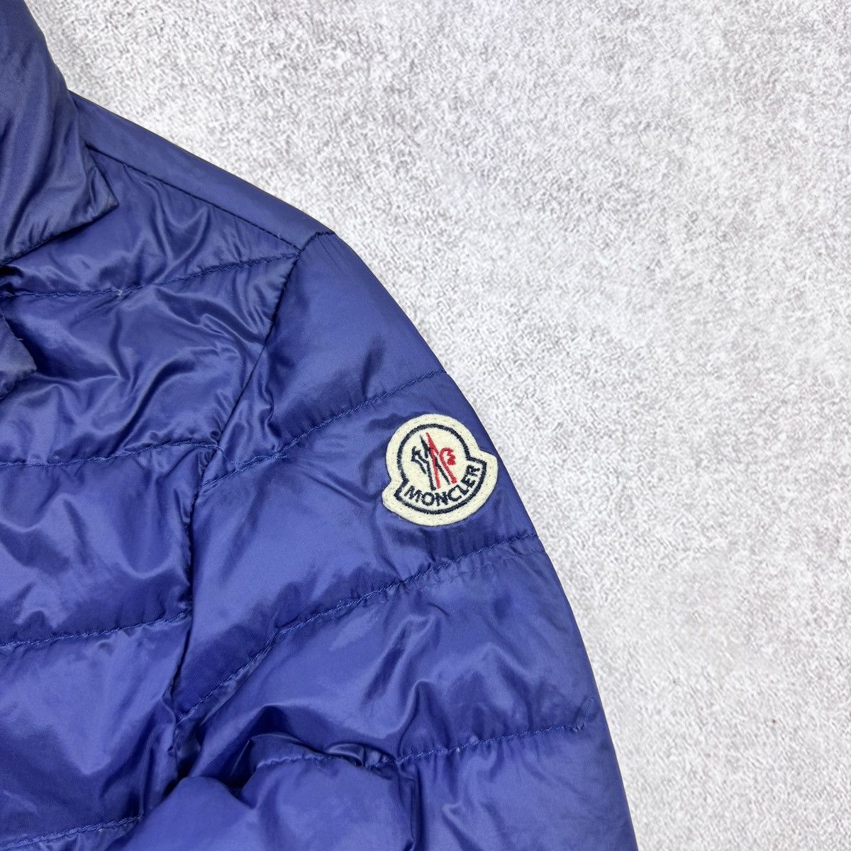 Moncler Women`s Moncler Lisette Ultralight Puffer Blue Jacket Size 1 Size S / US 4 / IT 40 - 11 Thumbnail