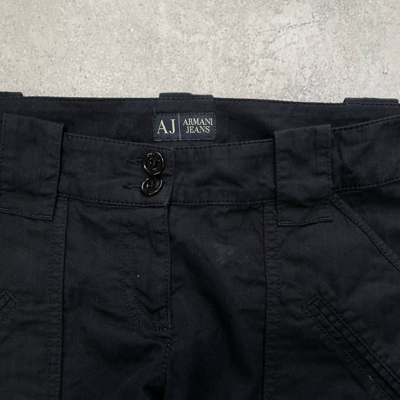 Armani Armani Jeans Flared Bootcut Pants Women’s Black Size 28 Size 28" / US 6 / IT 42 - 6 Thumbnail