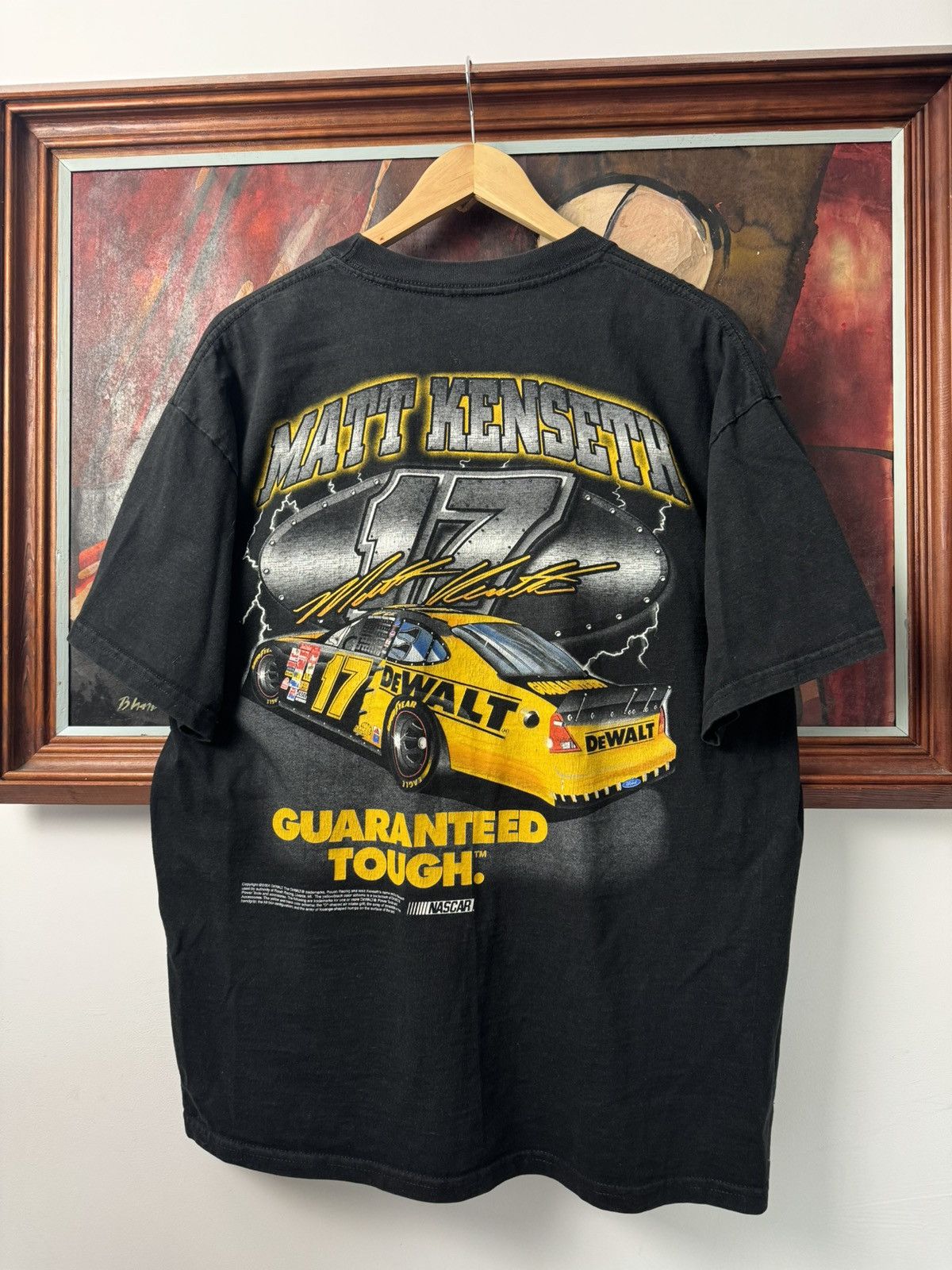 NASCAR Vintage NASCAR Matt Kenseth Y2K Og Racing Tee Ford Size US L / EU 52-54 / 3 - 2 Thumbnail