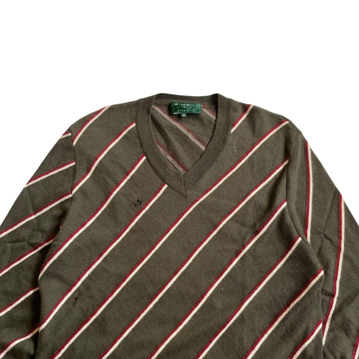 Comme des Garcons Homme Plus Knitwear Striped Comme Des Garcons Homme Plus Size US M / EU 48-50 / 2 - 2 Thumbnail