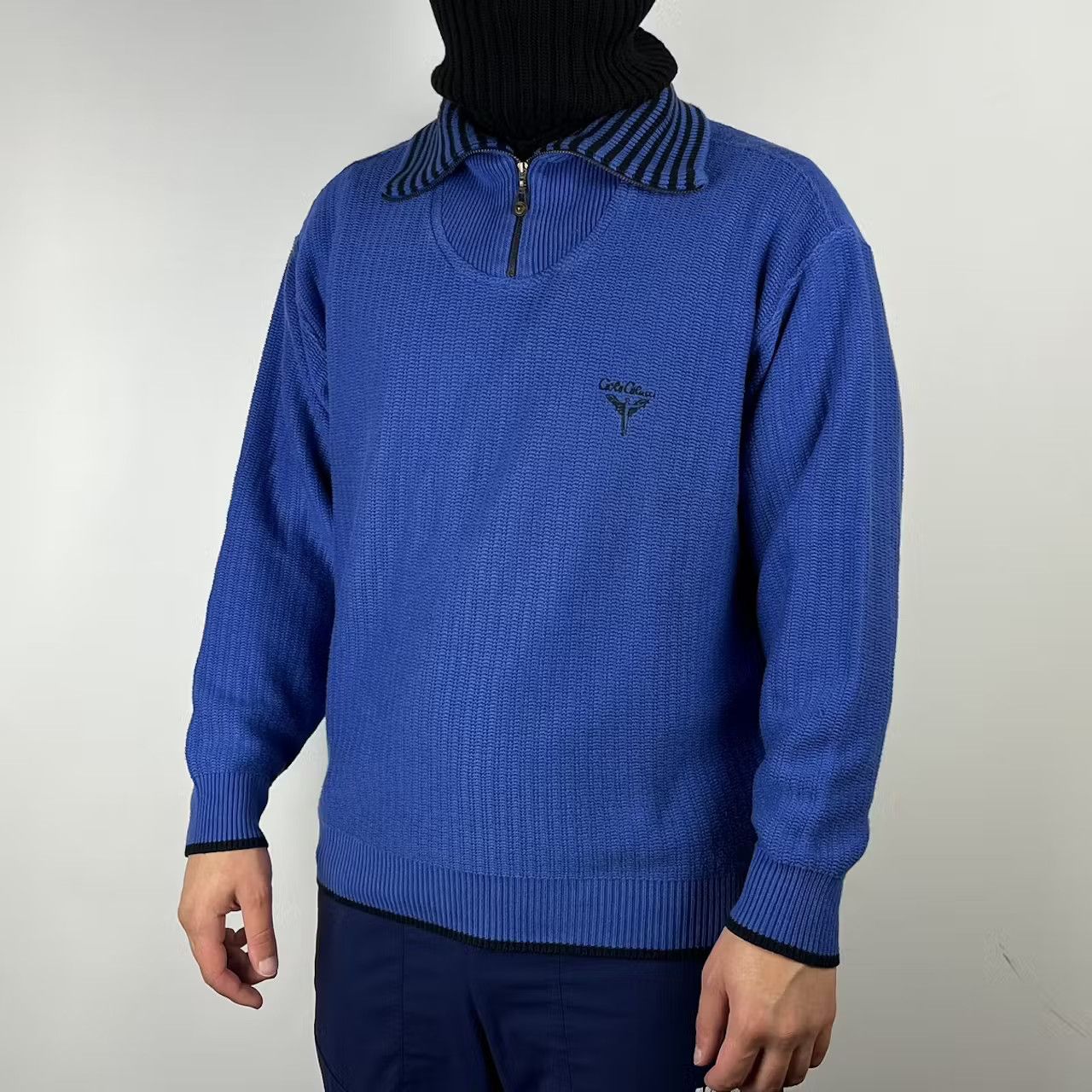 Carlo Colucci Carlo colucci sweater half zip 1/4 size Medium Size US M / EU 48-50 / 2 - 1 Thumbnail