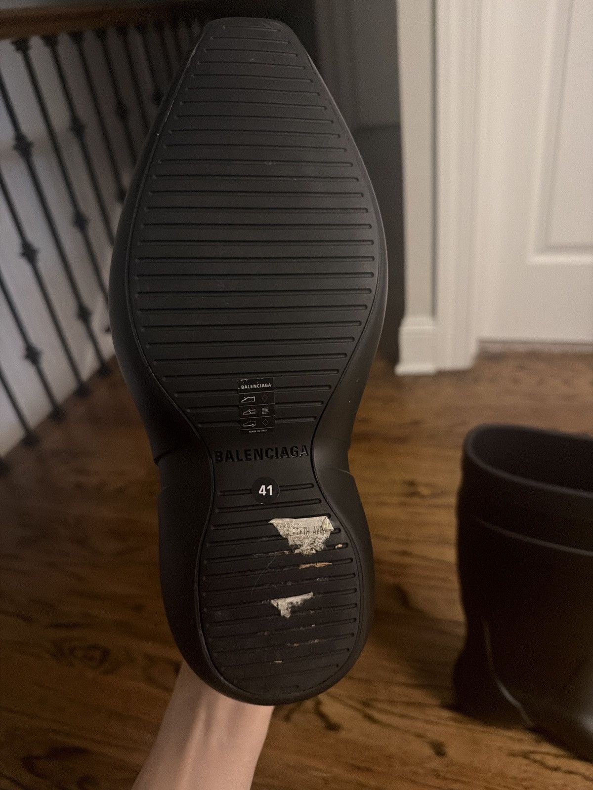 Balenciaga Balenciaga Excavator rainboot Size US 8.5 / EU 41-42 - 3 Thumbnail