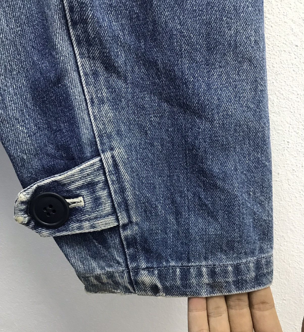Japanese Brand Vintage Demob Men Denim Jacket Size US XL / EU 56 / 4 - 11 Thumbnail