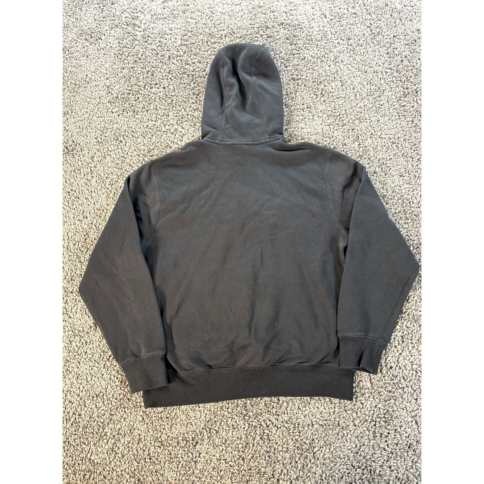 Nike Nike Men's Hoodie Shirt Pullover Fleece Black Orange FN3104-010 Size M Nike Sportswear Size US M / EU 48-50 / 2 - 6 Thumbnail